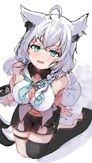 #絵フブキ諸事情で少しの間お絵描きできなかったのですが、復帰しました。色々思い出しながらリハビリしていきます。。 
