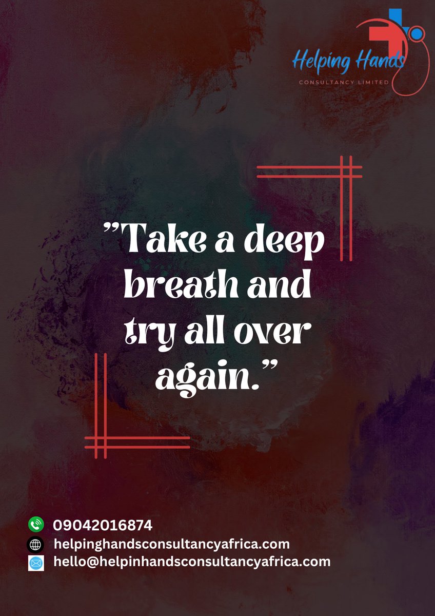 HelpingHands002's tweet photo. JUST BREATHE AND TRY AGAIN. https://t.co/vK68irioky