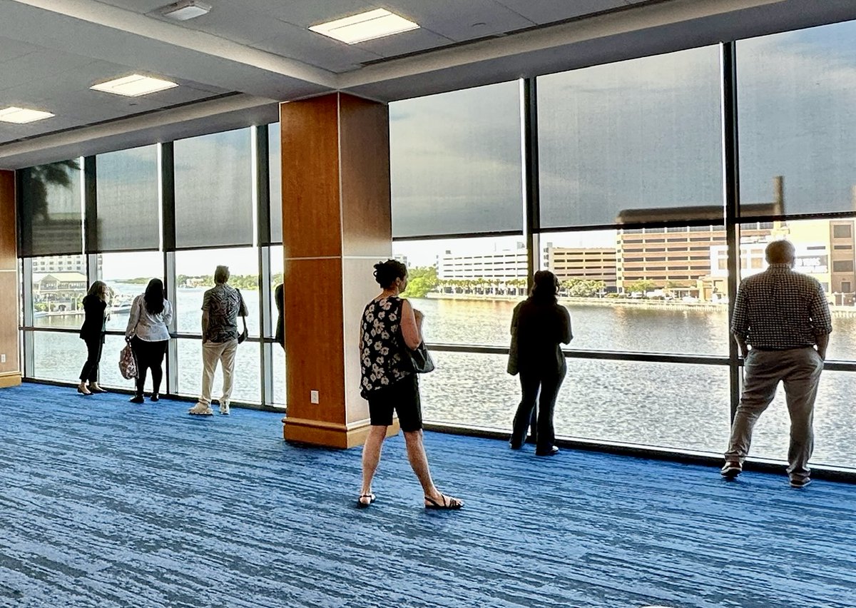 TheTampaCC's tweet photo. It was our pleasure to host trade media outlets for a breakfast and tour ahead of the @destintl Annual Convention here in the @CityofTampa!
Thank you to @VisitTampaBay for coordinating this, and to our food & beverage partner @Aramark for creating a delicious spread.
#DIAC24 https://t.co/2P3o428wu1