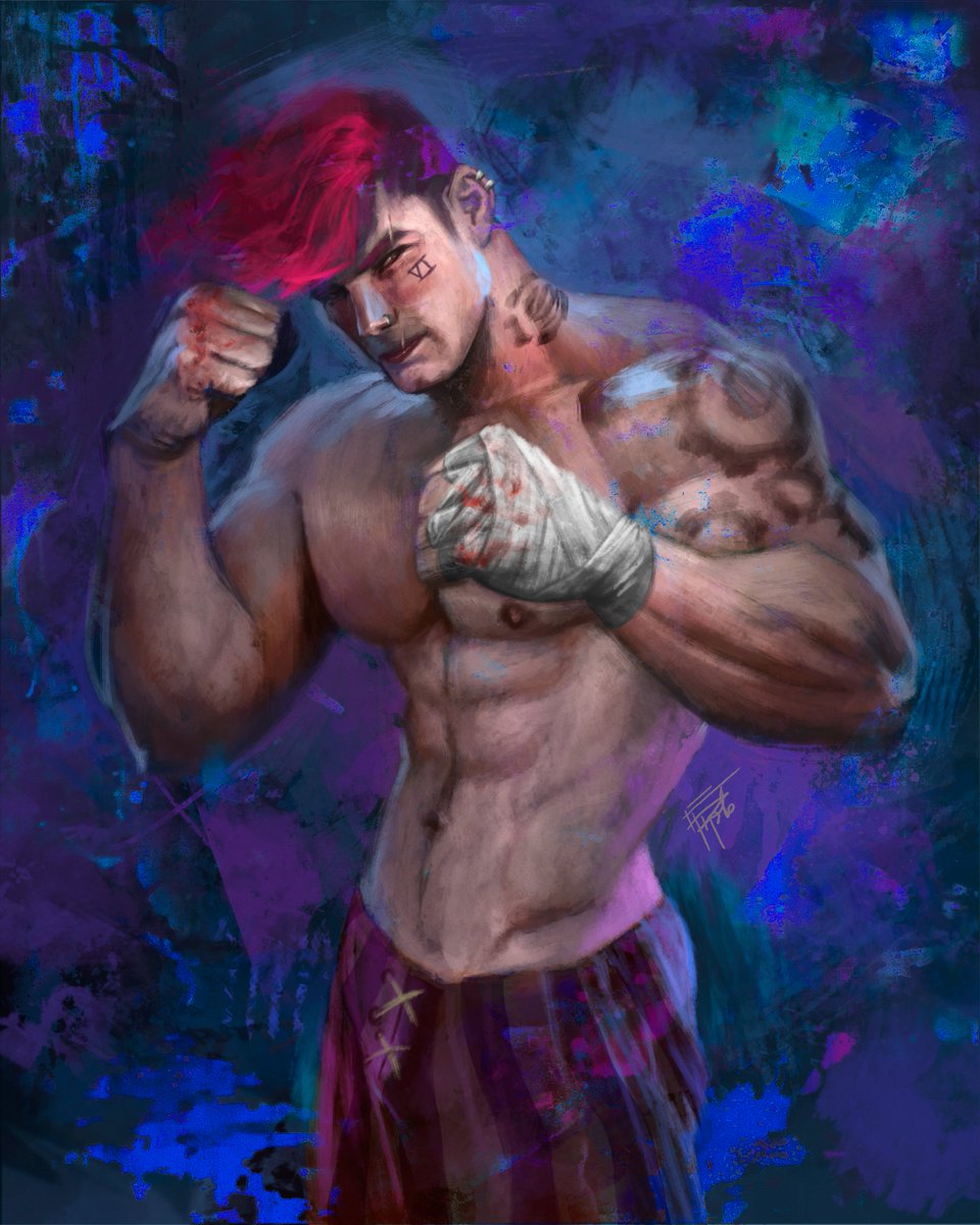 VI Genderbend #arcanefanart #vi #RobertoQuinteroArt #arcane