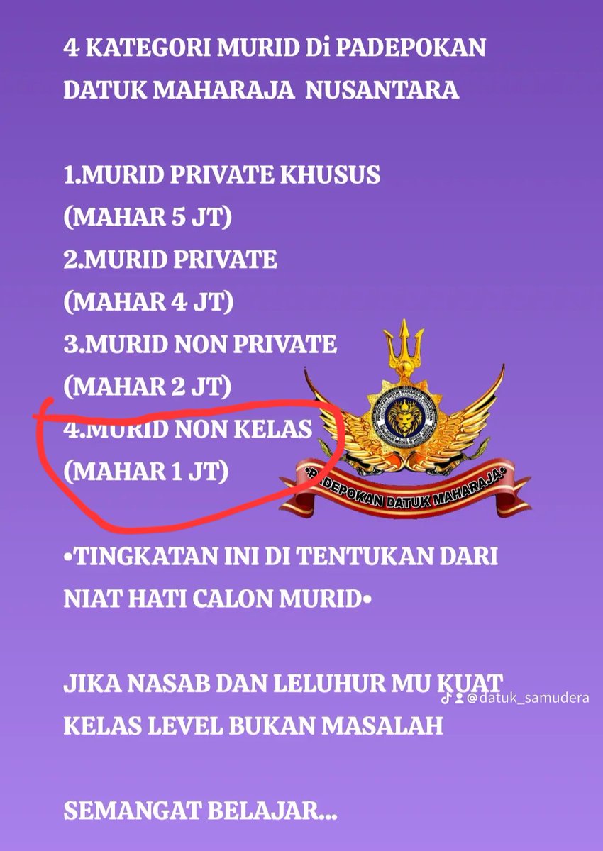 DatukMaharaja's tweet photo. Semua Karena panggilan hati jiwa diri yang  di ketuk leluhur diri untuk menerima apa yang memang hak baik bagi cucu cicit-nya

#murid #mahar #tingkat4 #pdmn #Tegal #jawatengah #leluhur #khodam #pendamping #spiritual #supranatural https://t.co/lDpxnhKk6j