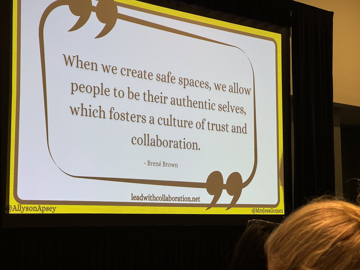 #LeadwithCollaboration-setting norms for positive and proactive meetings sets us on a path for true collective efficacy...