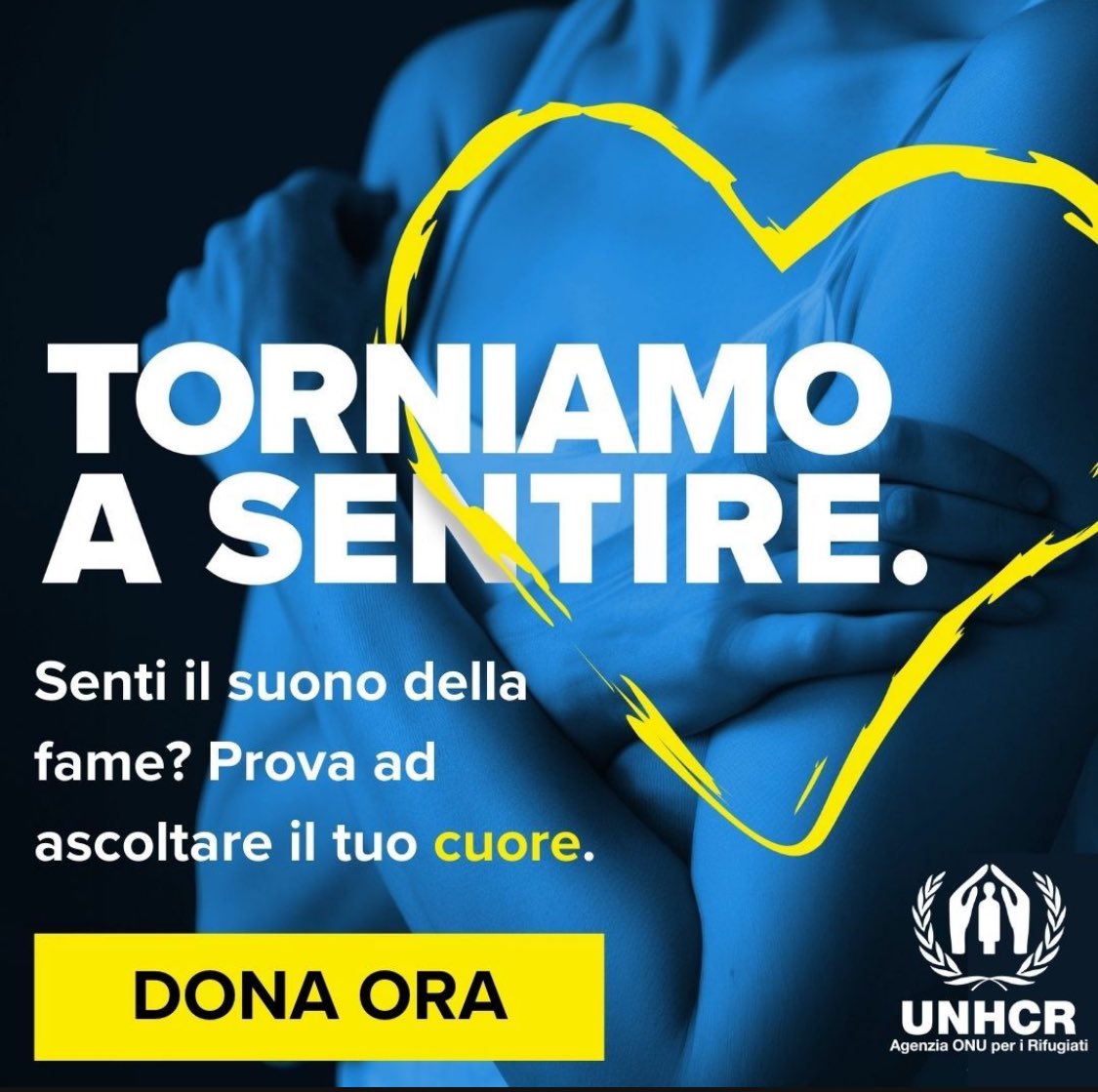 Nel corno d’Africa 31milioni di persone sono a rischio sopravvivenza per mancanza di cibo. L’insicurezza alimentare rende le famiglie più vulnerabili e li espone a gravi rischi. Sostieni <a href="/UNHCRItalia/">UNHCR Italia</a> per salvare vite. Dona ora! #torniamoasentire 

sostieniunhcr.it/campagna-torni…