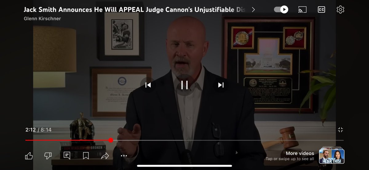 JeffClarkUS's tweet photo. Hey, just noted that JournoLawfare l™️ practitioner Glenn Kirschner dropped his Ukrainian flag in the background.
Small victories.
I must not have gotten the memo about when Ukraine left being #TheLatestThing. Don’t know exactly when Kirschner dropped the flag prop. https://t.co/S50du8P86l