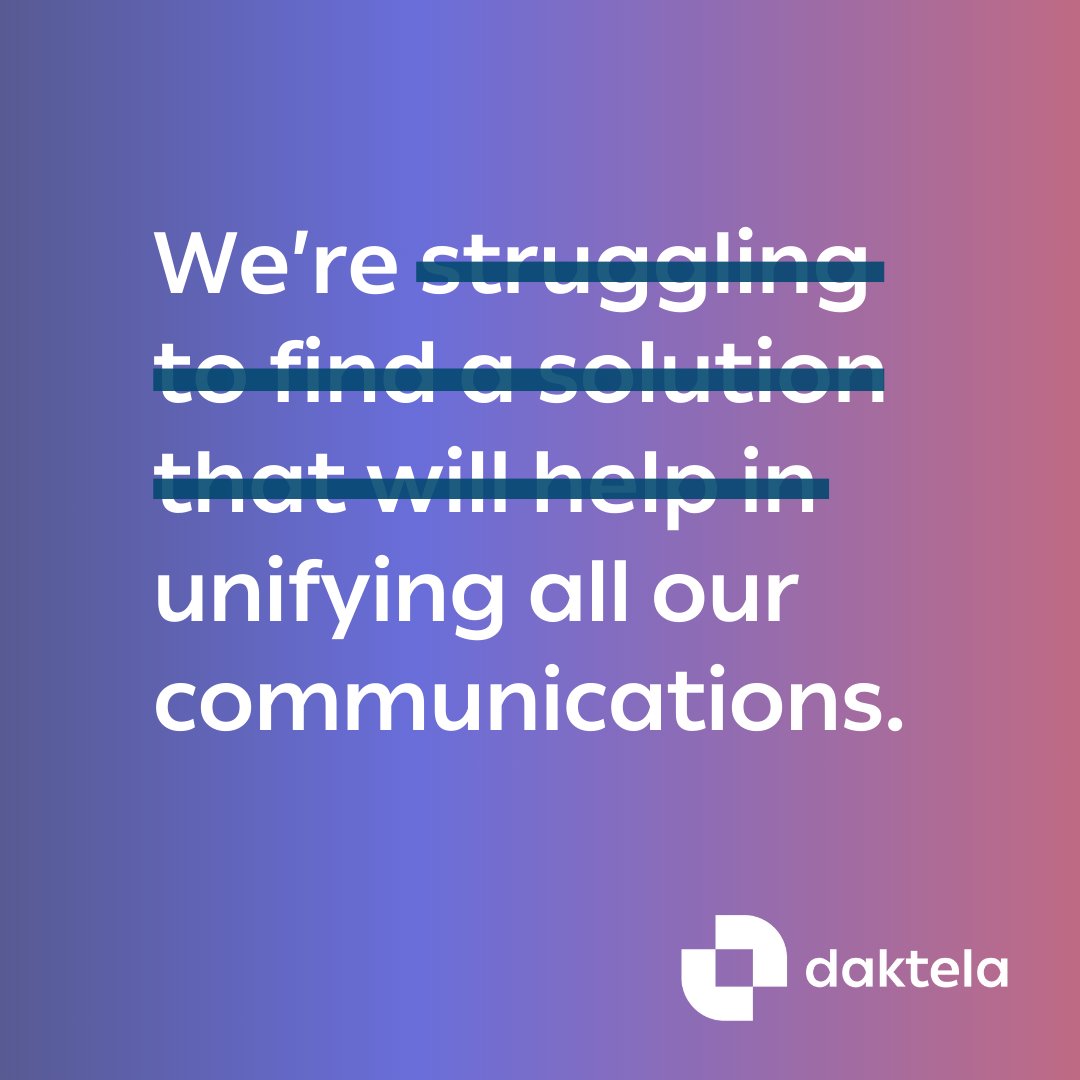 Daktela tweet media