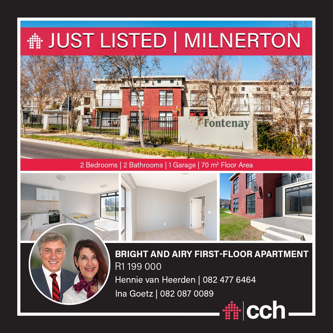 CCHHomes's tweet image. Charming 2 Bedroom Apartment For Sale In Burgundy Estate! - Milnerton - R1 199 000

Explore full listing: cch.co.za/results/reside…

#CCH #atlanticseaboard #milnerton #2bedroom #apartment #capetown #burgundyestate #milnertonhomes #propertiesforsale #hennievanheerden #inagoetz