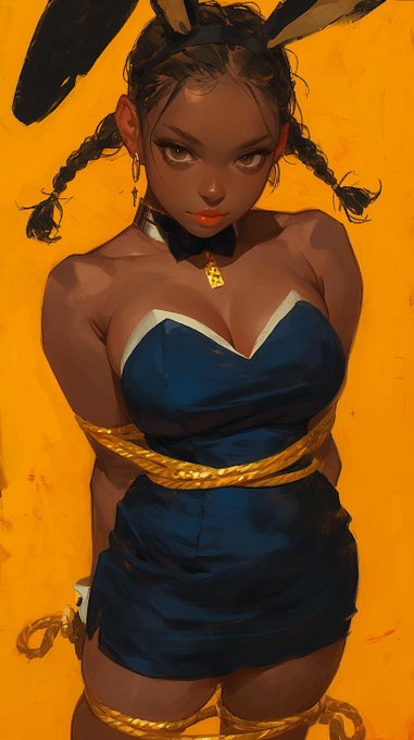 &ldquo;Waiting&rdquo; 🪢🐰🙋🏾&zwj;♀️🐰🪢  #nijijourneyv6 #midjourneyV6 #AIgirl https://t.co/t9rUdENzVT<a href="/tag/nijijourneyv6"class="tags">#nijijourneyv6</a><a href="/tag/midjourneyv6"class="tags">#midjourneyV6</a><a href="/tag/aigirl"class="tags"><span>#aigirl</span></a>