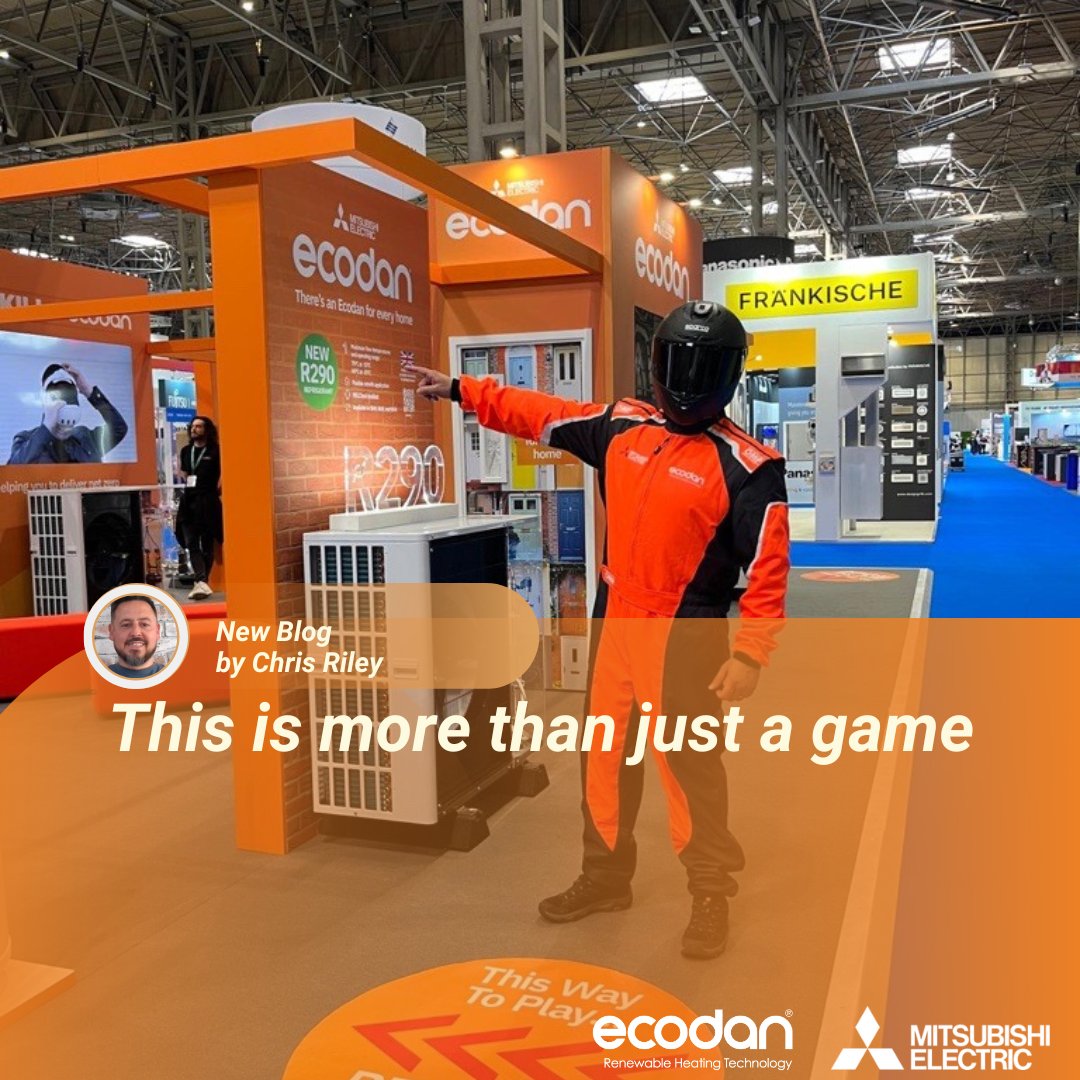Ecodanheating's tweet photo. Technical Trainer Chris Thornton-Riley reflects on the @InstallerShow and the interest from โtraditionalโ heating engineers on Ecodan heat pumps.๐ง
Read the full article on The Hub: https://t.co/IRq718zy0P
#Ecodan #InstallerSHOW24 #InstallerTraining #HeatPump https://t.co/KkL5Go04hH