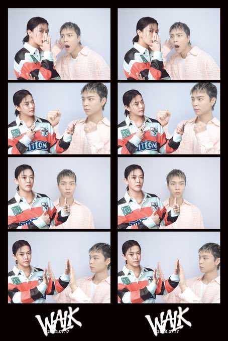 johnny taking photobooth pics with the yuta frame 😆