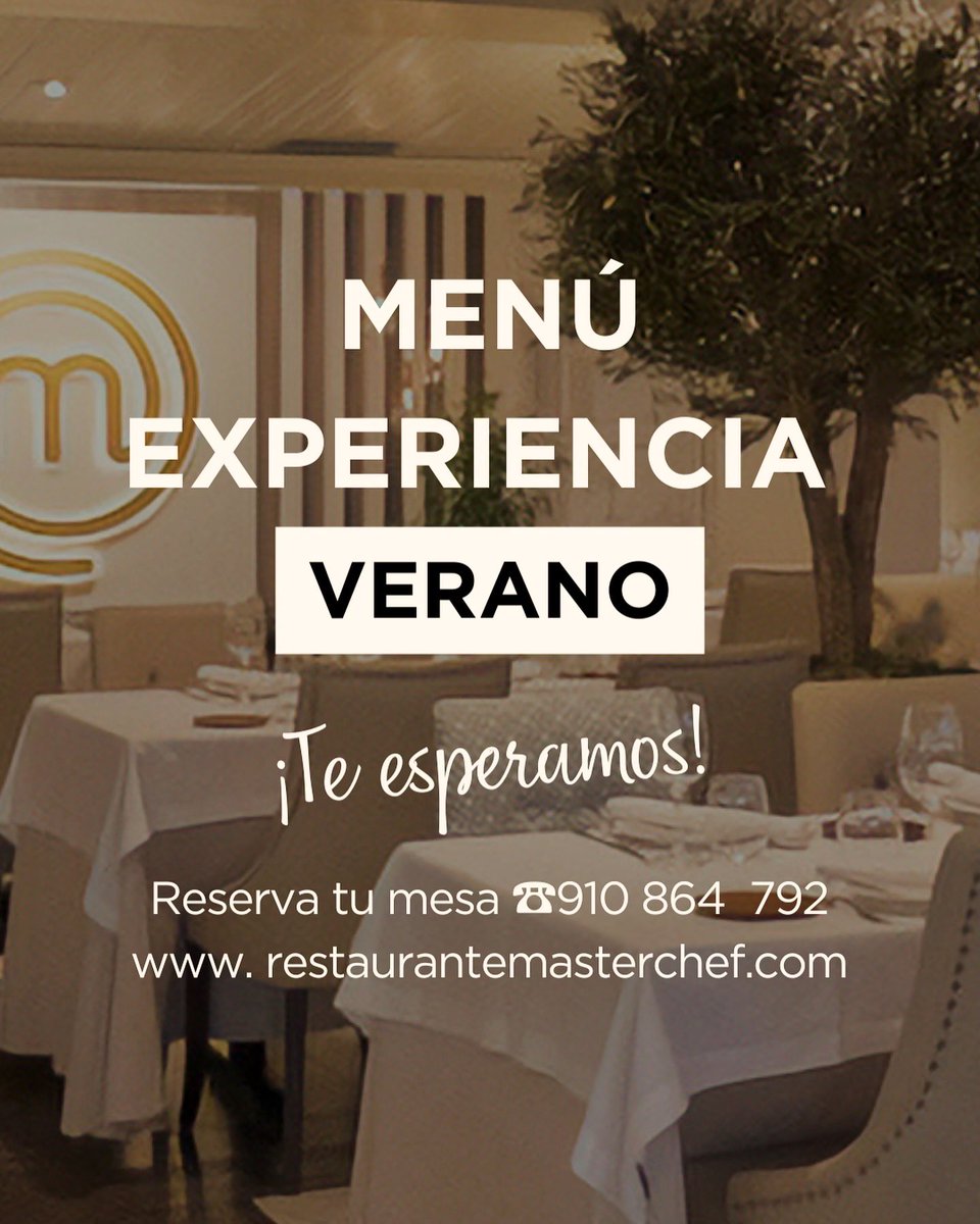 Restaurante MasterChef tweet media