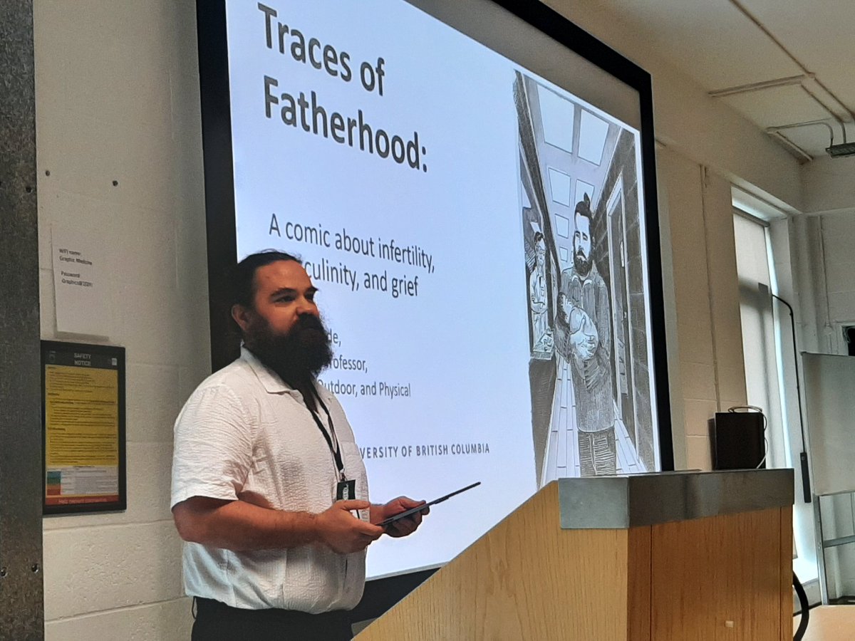 PregnancyLossIE's tweet image. Such a privilege to hear @shawnforde speak @GraphicMedicine #GraphMed2024 

#Miscarriage #Infertility #Separation #Grief #Isolation