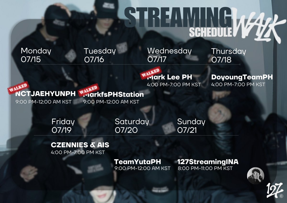 NayutaPH's tweet photo. πSTATIONHEAD STREAMING SCHEDULEπ
Our 2-week WALK stationhead streaming started! We'll be streaming continuously in collaboration with other fanbases. Check out the schedule below
We'd love to see you there!
πhttps://t.co/mV10iWFzqf
#WalkStreamingParty
#YUTAMIStream https://t.co/hKxzGZa3my