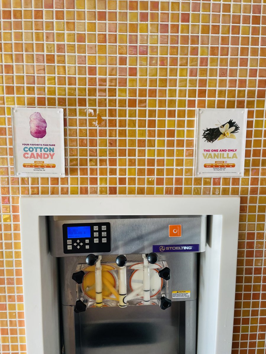 Orange Leaf Ankeny (@olankeny) on Twitter photo #Vanilla and #CottonCandy are our only flavors currently available.
Sorry if your favorite #Froyo is not flowing.
The vanilla might be the best vanilla in town. Toppings are <a href="/100/">One Hundred</a>%
We can also make your favorite smoothies or shakes.
Thank you for your patience. #Vanilla and #CottonCandy are our only flavors currently available.
Sorry if your favorite #Froyo is not flowing.
The vanilla might be the best vanilla in town. Toppings are <a href="/100/">One Hundred</a>%
We can also make your favorite smoothies or shakes.
Thank you for your patience.