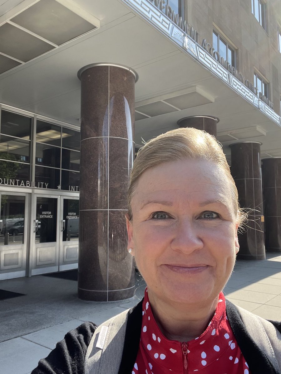 Happy to represent ⁦<a href="/ASU/">Arizona State University</a>⁩ ⁦<a href="/asupublicsvc/">Watts College of Pub Svc</a>⁩ ⁦<a href="/ASUPubAffairs/">ASU School of Public Affairs</a>⁩ at the U.S. Government Accountability Office, Educators Advisory Panel today. Here with a great group of leaders.