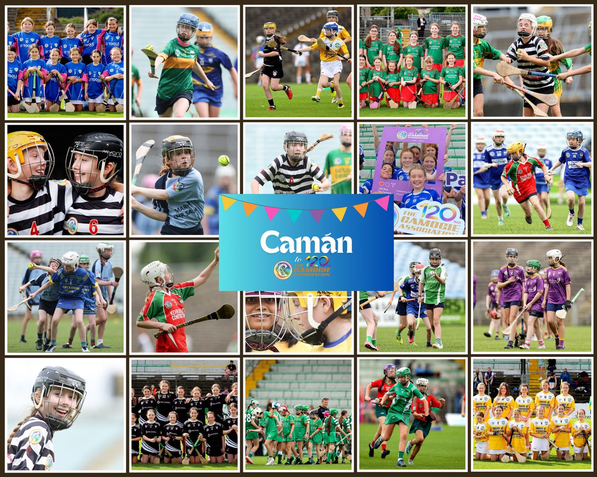It has been the most wonderful way to commemorate our 120th anniversary today with so many players taking part in our Camán to 120 events across the country.  We hope each and every one of you are have the best day. 😁🥳

#Camogie120 
#OurGameOurPassion
#Camánto120