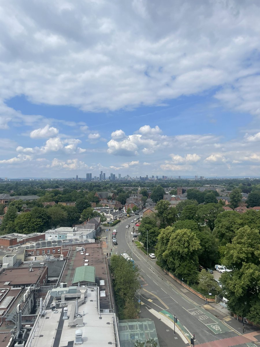 We’re so excited for the Paterson Building Opening today!

Look at the view of Manchester from the 7th floor 😍