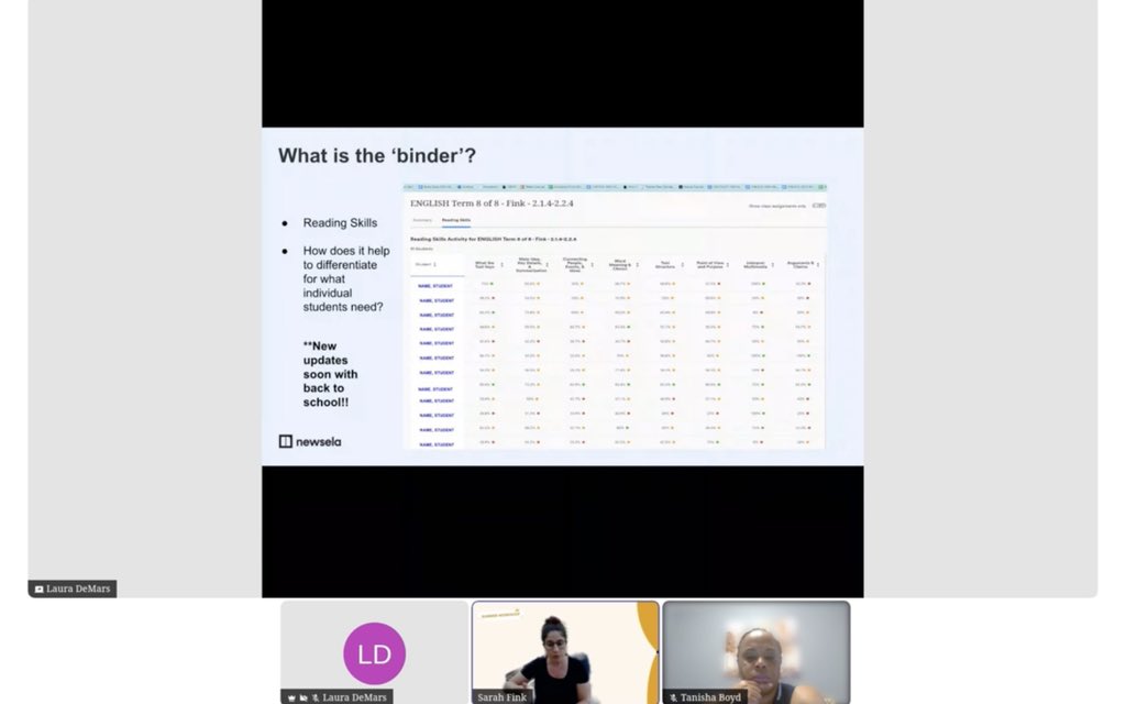 Here are some snapshots from yesterday’s Newsela sessions! Today it’s all about <a href="/goformative/">formative</a> 🤍 don’t miss out ➡️ events.newsela.com/summerworkshop…