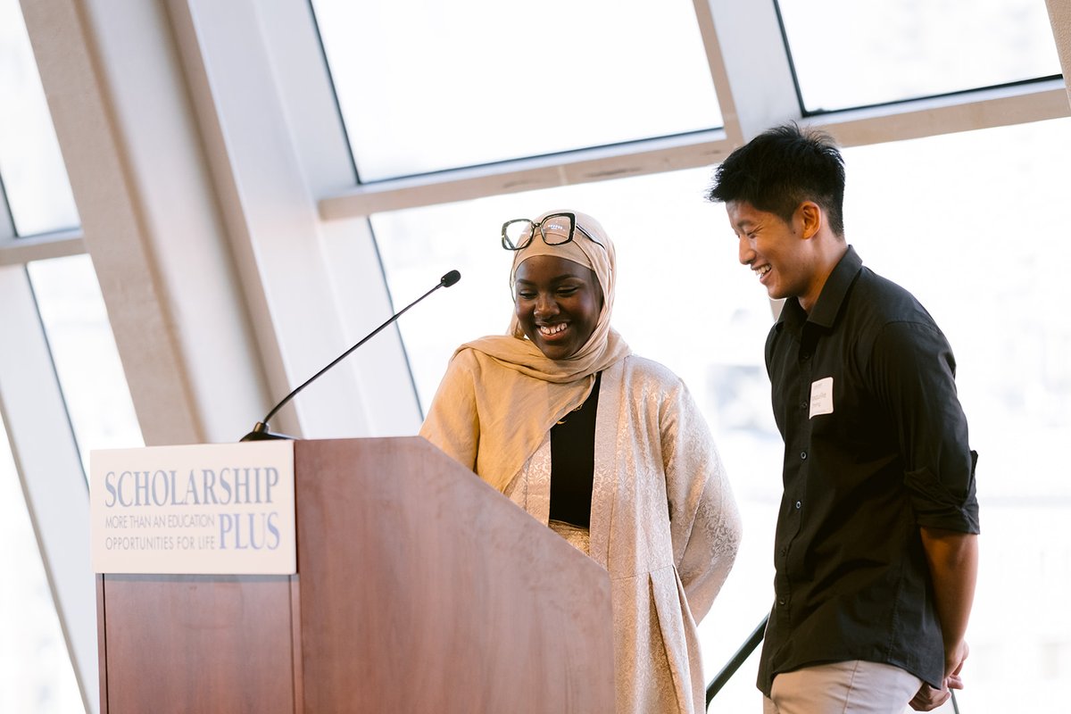 ScholarshipPlus's tweet photo. 15 years of levitating — and bear hugs. Of making it through college as the first in our families with love and support from this village made of relatives, chosen family, and accomplices. (1/2) https://t.co/GoCkpQgxfh