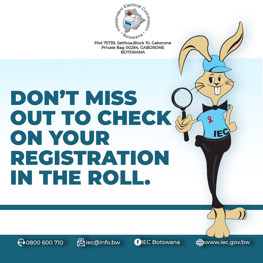 𝐑𝐄𝐌𝐈𝐍𝐃𝐄𝐑! 𝐑𝐄𝐌𝐈𝐍𝐃𝐄𝐑! 𝐑𝐄𝐌𝐈𝐍𝐃𝐄𝐑!

Inspection of the Second and Last Supplementary Voters Roll is ongoing, and closes on the 25th July 2024.