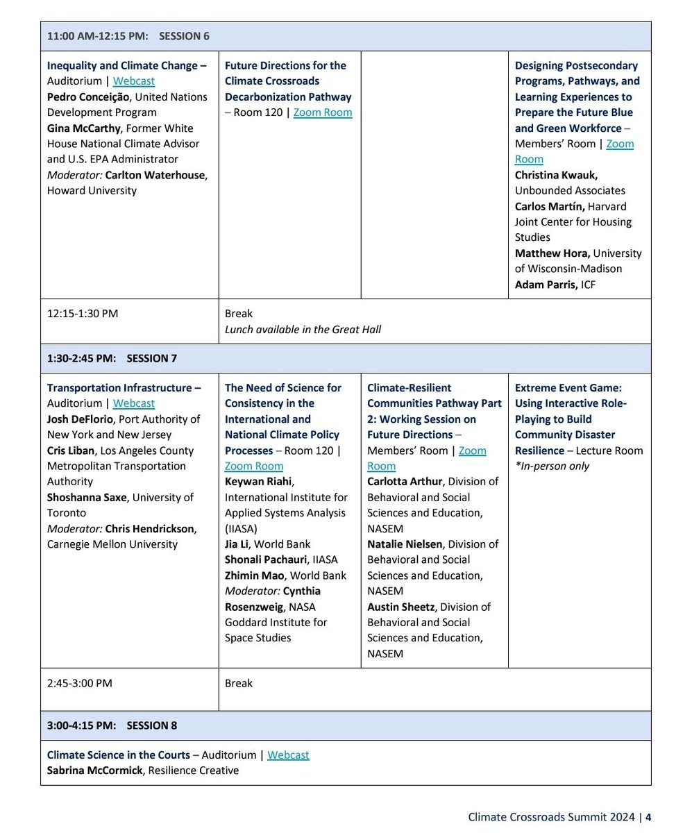 oaksci's tweet photo. Today's itinerary #ClimateCrossroads #ClimateSolutions #ClimateAction #ClimateEmergency #ClimateCrisis https://t.co/IaGemX1yZ4