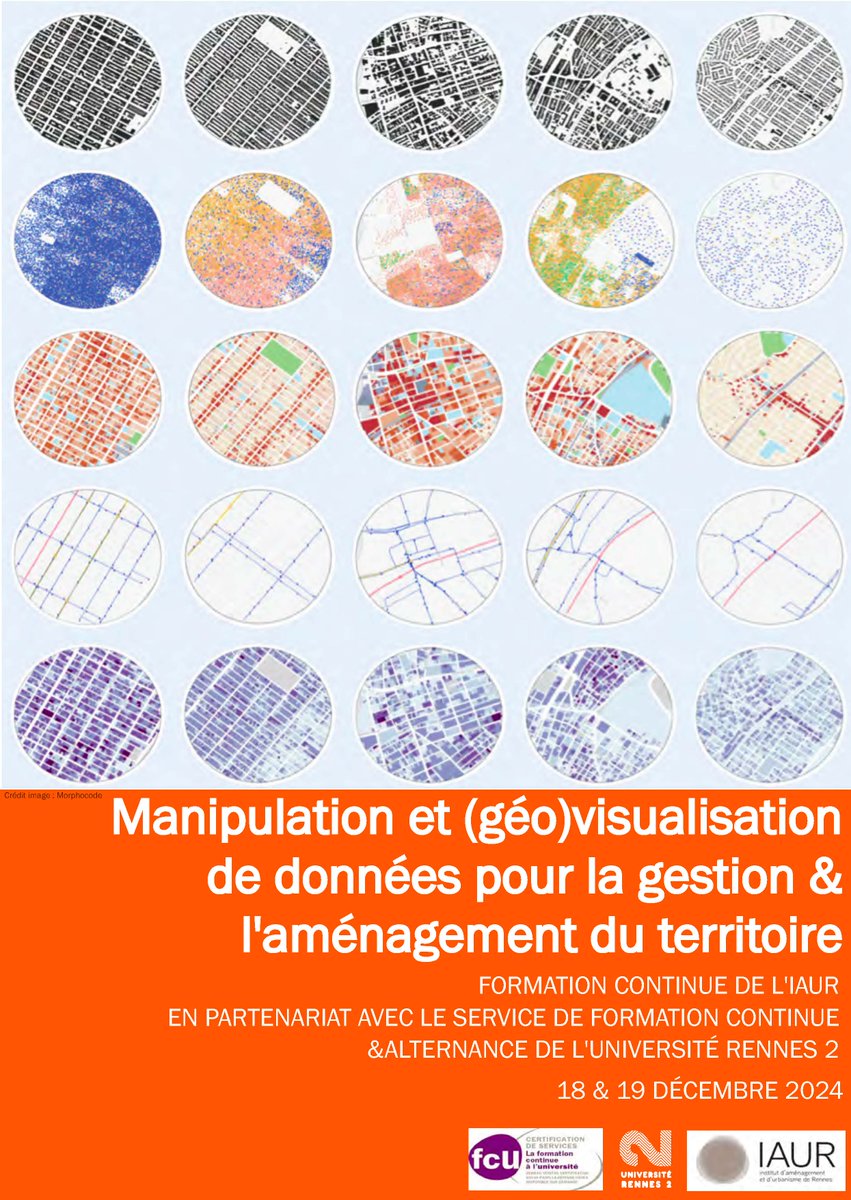 IAUR Rennes (@iaurennes) on Twitter photo 📆18 & 19 décembre
🎮Manipulation et (géo)visualisation de données pour la gestion et l’aménagement du territoire
🎤<a href="/BorisMericskay/">Boris Mericskay</a>
📍<a href="/UnivRennes_2/">Université Rennes 2</a>
🎯#geomatique #GIS #Carto #OSM #Geoweb #OpenScience
➡️iaur.fr/formation-donn… 📆18 & 19 décembre
🎮Manipulation et (géo)visualisation de données pour la gestion et l’aménagement du territoire
🎤<a href="/BorisMericskay/">Boris Mericskay</a>
📍<a href="/UnivRennes_2/">Université Rennes 2</a>
🎯#geomatique #GIS #Carto #OSM #Geoweb #OpenScience
➡️iaur.fr/formation-donn…