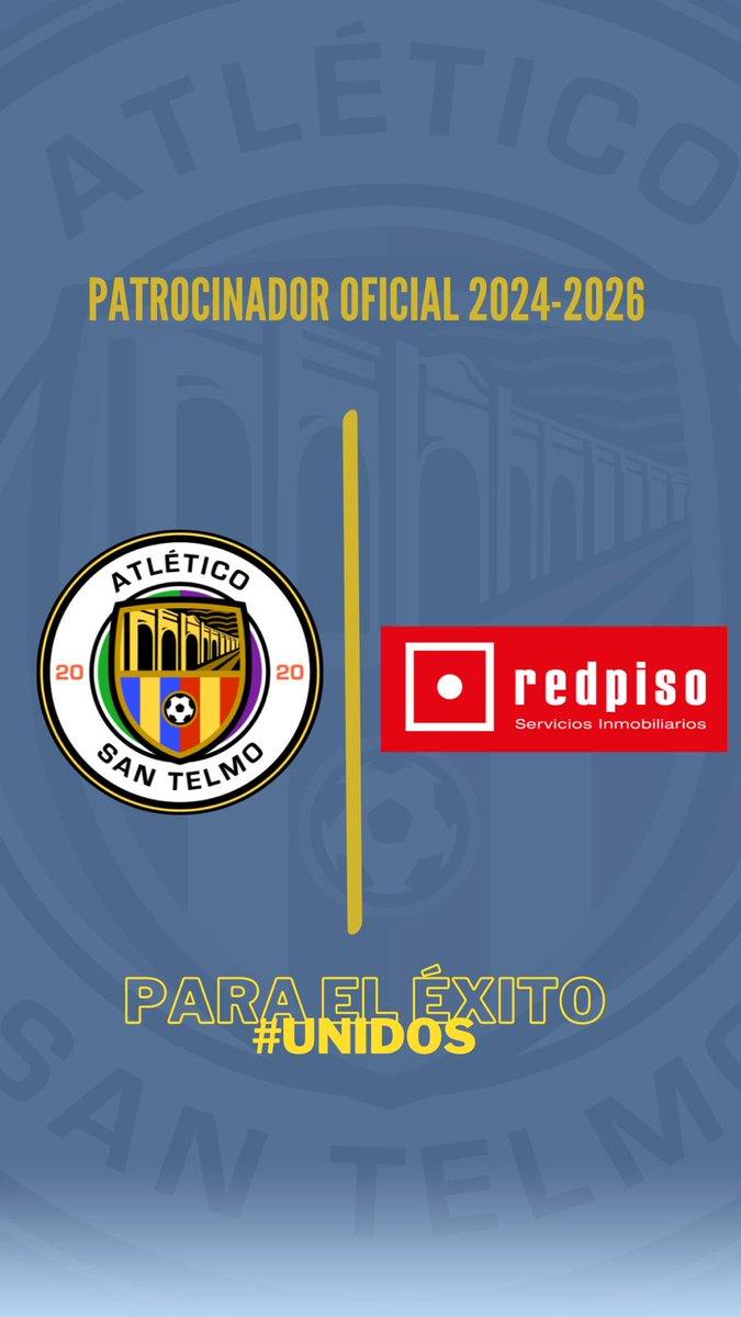 AtlSanTelmoFS's tweet photo. @Red_Piso #CIUDADJARDÍN #MÁLAGA 

Renueva por dos temporadas más, el lider en el sector inmobiliario.

Siguen confiando en el proyecto y seguirán en la lucha por el éxito.

#ParaElÉxitoUnidos https://t.co/DQ51uv71Oy