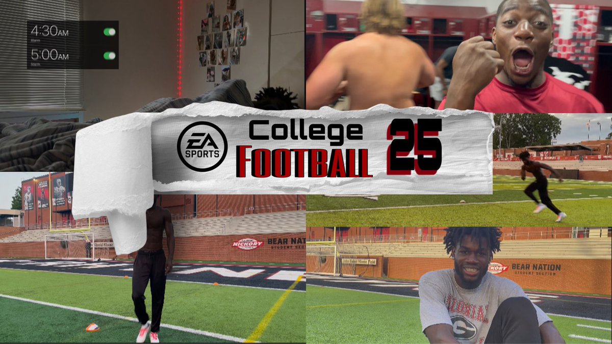 Yooo! check out my NCAA journey in my new day in the life vid😮‍💨🤟🏿 
youtu.be/cXMuPo36_jM?si…
#CollegeFootball25 #football #Dayinthelife