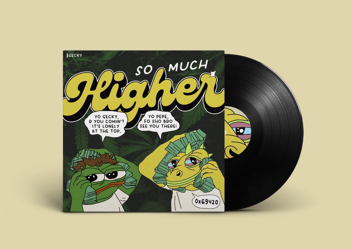 SO MUCH HIGHER. 🟩

$PEPE &amp; $GECKY ARE ABOUT TO DROP SOME BANGERS ON YOUR CHARTS.

🐸💚🦎