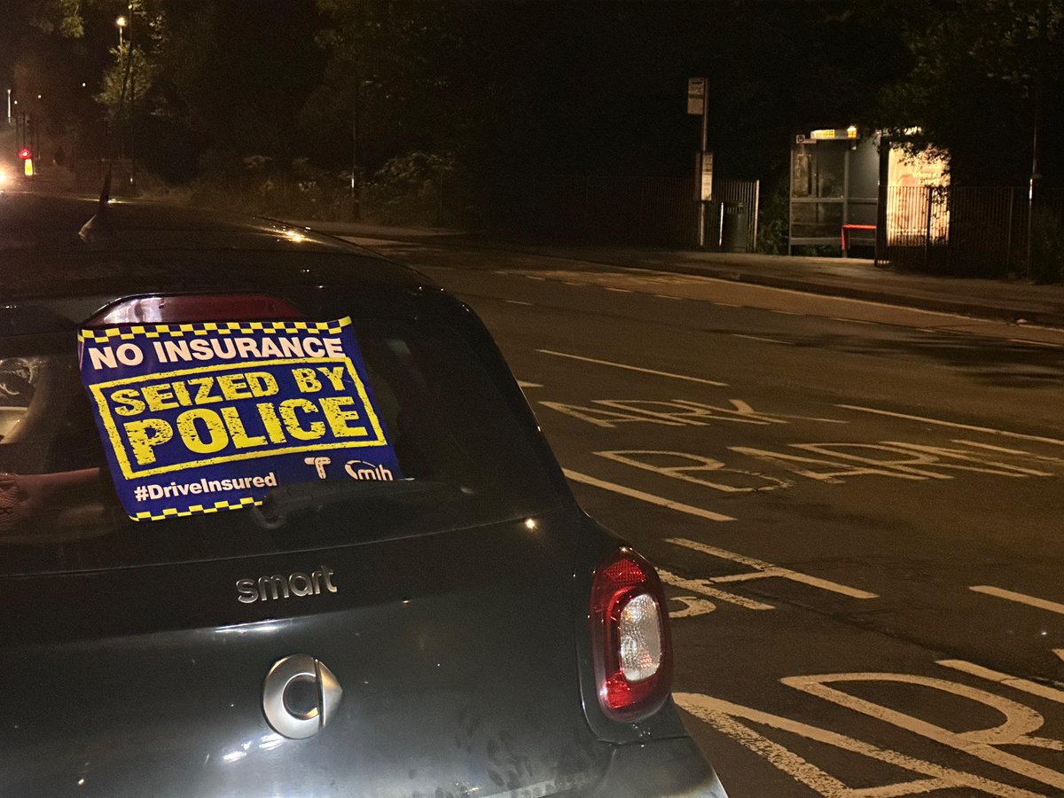 SurreyRS's tweet image. The driver of this car ignored an @OPTutelage letter, warning them that they had no insurance. The driver already has 8 points, so has been reported to court and vehicle seized. At least the car's Smart. #VanguardRST