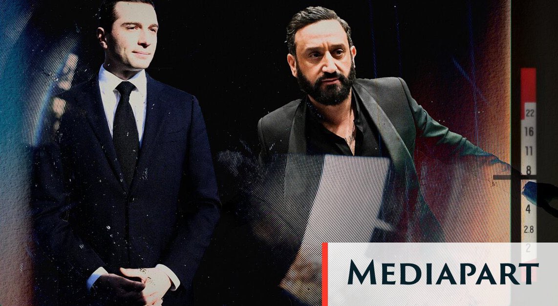 Mediavenir's tweet photo. 🇫🇷 FLASH - Jordan Bardella a été invité par Cyril Hanouna dans sa villa de Saint-Tropez vendredi dernier. La papesse de la presse people Mimi Marchand s’active depuis pour bloquer la publication des photos de la soirée. (Mediapart) https://t.co/LrQiyMlR0F
