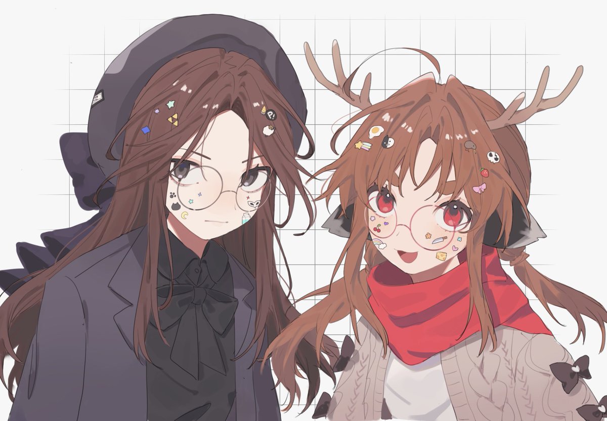 数年前の創作絵のリメイク的な