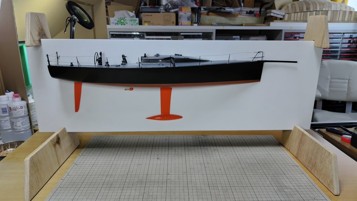 dreamhood23's tweet photo. #REVOPOINTJAPAN #polymaker #サンステラ
#Revopoint #Range (船体のみ、艤装品は近景でスキャン出来る他社スキャナー))でスキャンしたデータと #PolyTerraPLA (船体のみ、艤装品は光造形)で3Dプリントした俺の代表作と言えばこれ、、、
これだけ出来れば #MIRACO 買うっしょ!! https://t.co/jsNkcTQqVR