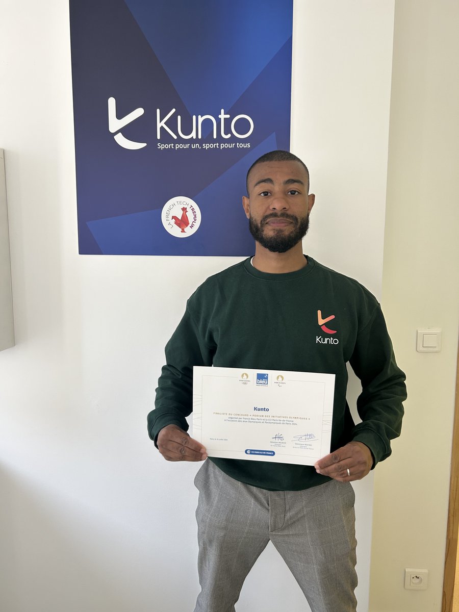 Kunto (@appkunto) on Twitter photo On est ravis d'avoir été candidats au concours des initiatives olympiques organisé par <a href="/francebleuparis/">France Bleu Paris IDF</a> et la <a href="/CCI_Paris_IdF/">CCI Paris IdF</a> et heureux d'avoir fait partie des 30 finalistes 💪
Merci à <a href="/d_restino/">Dominique Restino</a> , <a href="/SebastMeunier/">Sebastien Meunier</a> , et Irina Parisot pour cette invitation !
Nous sommes fiers ⭐ On est ravis d'avoir été candidats au concours des initiatives olympiques organisé par <a href="/francebleuparis/">France Bleu Paris IDF</a> et la <a href="/CCI_Paris_IdF/">CCI Paris IdF</a> et heureux d'avoir fait partie des 30 finalistes 💪
Merci à <a href="/d_restino/">Dominique Restino</a> , <a href="/SebastMeunier/">Sebastien Meunier</a> , et Irina Parisot pour cette invitation !
Nous sommes fiers ⭐