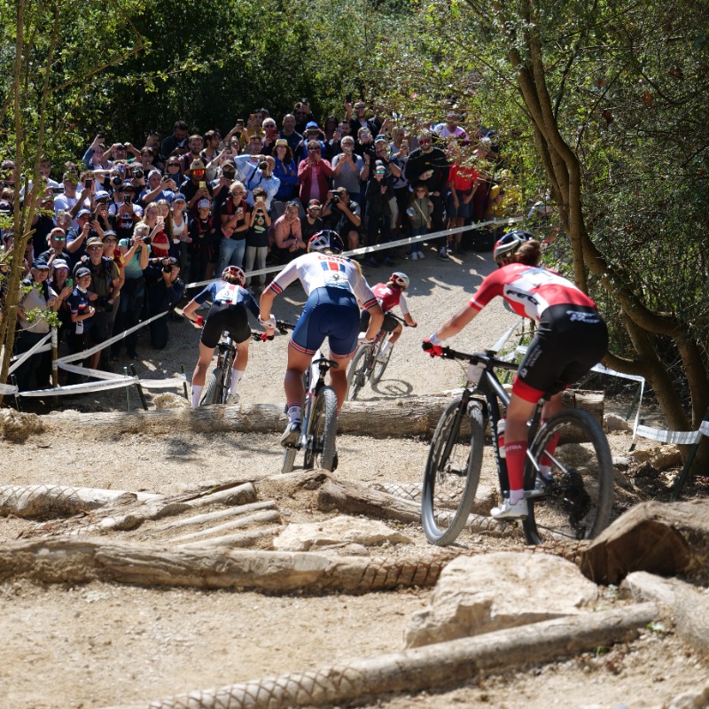 UCI_MTB's tweet photo. We can't wait to be back, Elancourt! 🙌

The Olympic venue hosted the world’s best #MountainBike riders last summer for the XCO test event. 😎

Are you also counting the days until 28-29 July? ⏳

#Paris2024 #Olympics