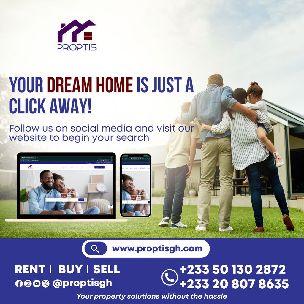 ProptisGh's tweet photo. What are you waiting for?

Call Proptisgh on 0501302527 now!

#proptisgh #ghanaproperties #houserentals #housesales #apartmentsinaccra #realestate https://t.co/UQkh5k7FOQ