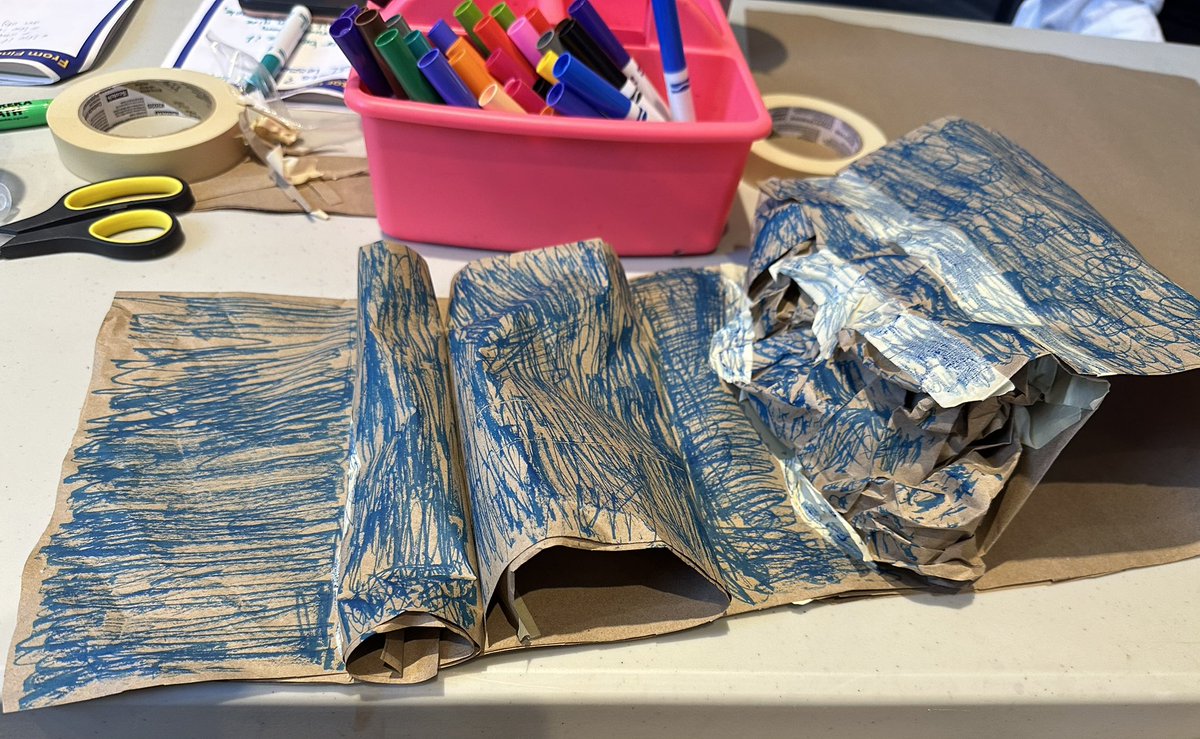 scbolin's tweet photo. Having fun at the Arts Integration Symposium. Being creative through movement and sculptures is so inspiring. Expressing emotions like happy and anxious in these sculptures. #Lpsleads https://t.co/aAZ8556bJW