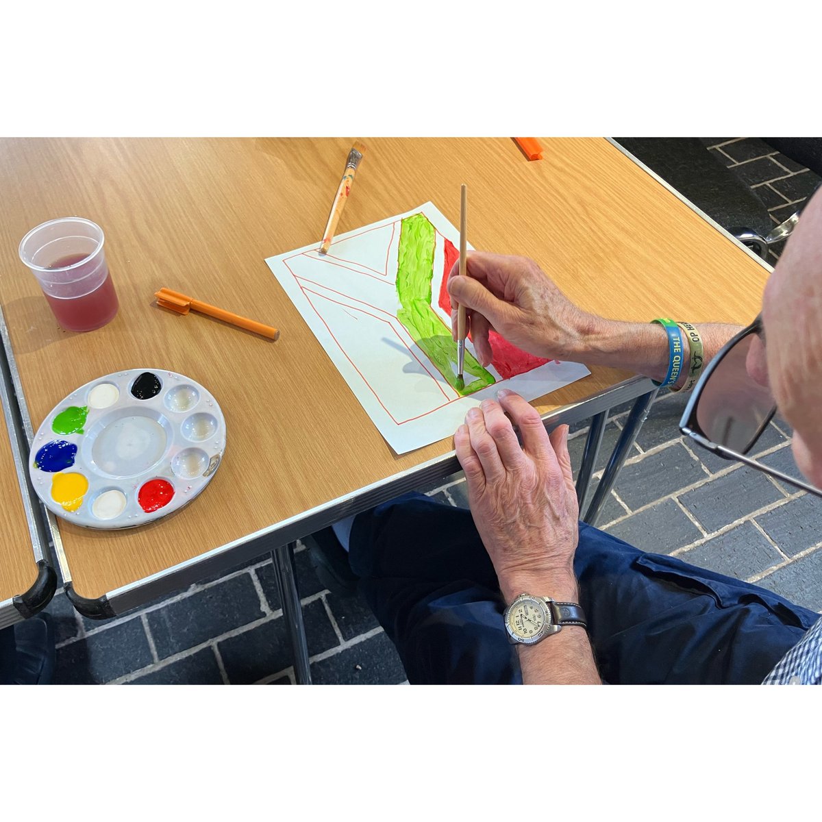 Today at Stourport dementia Meeting Centre we celebrated Nelson Mandela day.We talked about how it’s a day that celebrates kindness to everyone,discussed what Apartheid was,the freedom movement in South Africa,listened to “Nkosi Sikelel’ iAfrika”&amp; the wonderful Miriam Makeba.