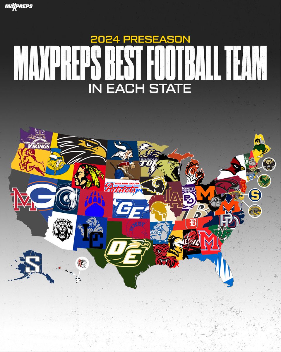 The best high school football team from all 50 states entering the 2024 season. 🔥🏈

Full story ⬇️
maxpreps.com/news/wpIjoCNIc…