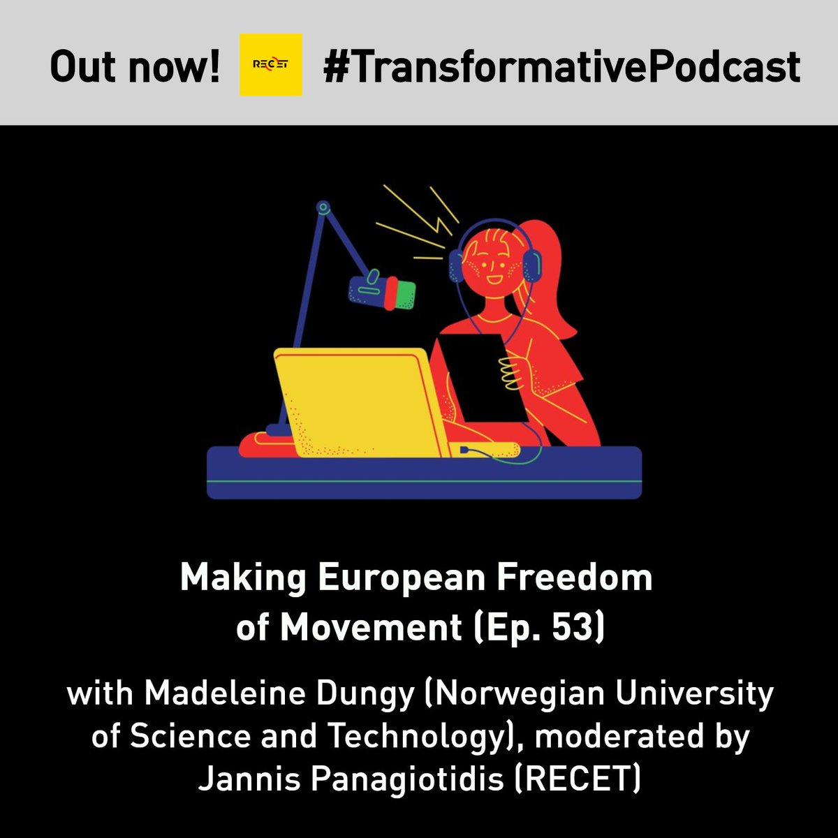 recetvienna's tweet photo. There's a new #TransformativePodcast out! Our scientific director @japvie81 in conversation with Madeleine Dungy (@NTNU) on the complicated making of European free movement in the 1960s and 1970s. Listen now via https://t.co/LJSt4fGrTb or wherever you get your pods! https://t.co/gBMKbYOtf3
