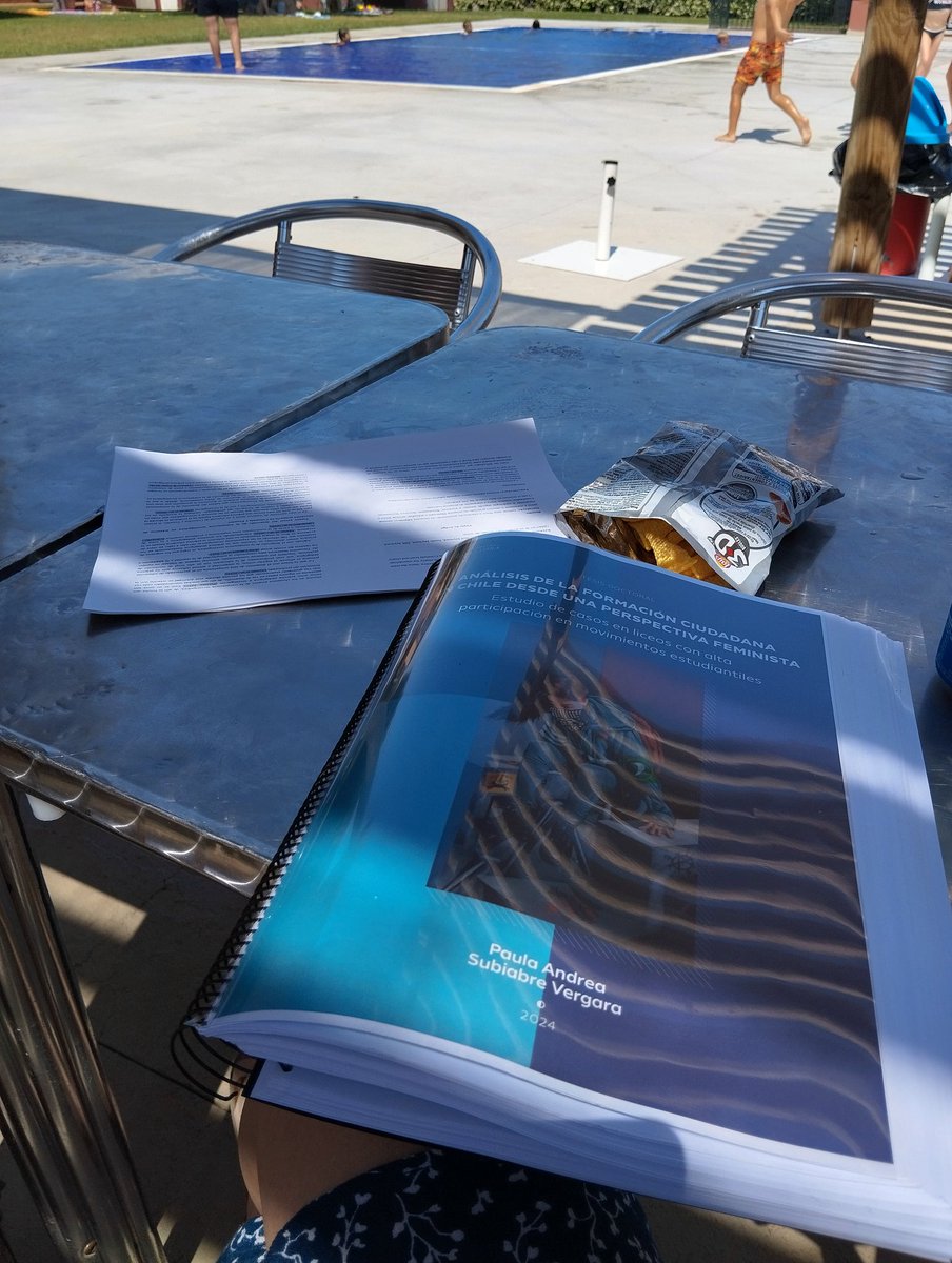 Dra. Carla Quesada-Pallarès (@carlaquesada5) on Twitter photo Working while at the swimmingpool with the kids #academiclife #acadwmicsummer <a href="/AcademicChatter/">Academic Chatter™</a> <a href="/Momademia/">Academic Mom, PhD</a> reading a thesis in which I am part of the pannel... 🥰 Working while at the swimmingpool with the kids #academiclife #acadwmicsummer <a href="/AcademicChatter/">Academic Chatter™</a> <a href="/Momademia/">Academic Mom, PhD</a> reading a thesis in which I am part of the pannel... 🥰