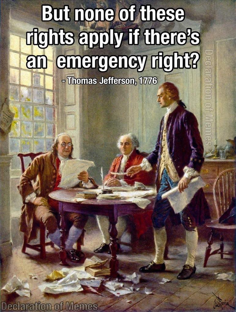 JoeUntamed's tweet photo. Said no founding father ever 😒 https://t.co/N9t1sTZqJx
