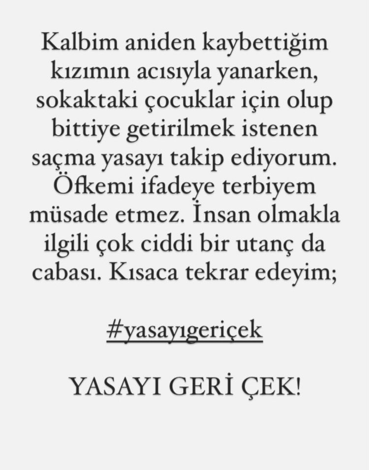#YASAYIGERİCEK