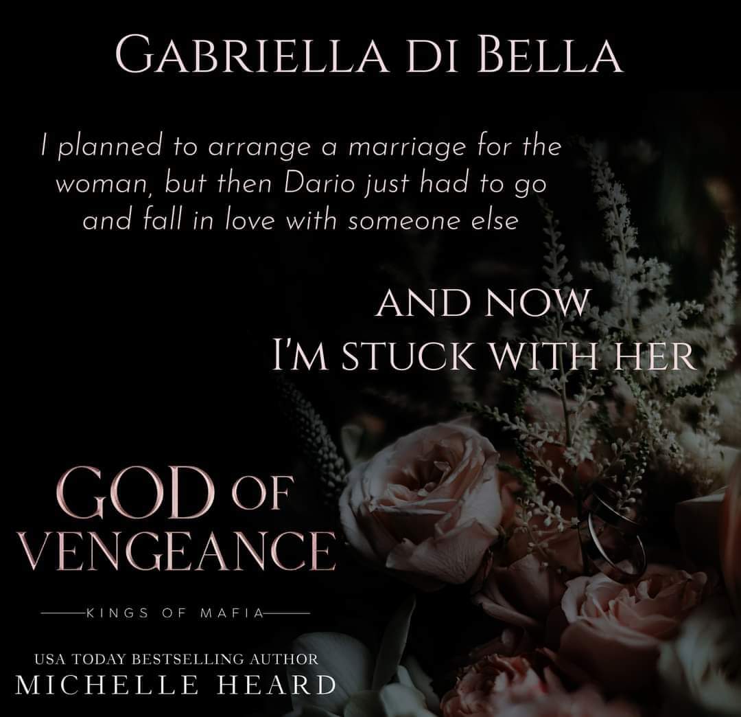 vickybooklover1's tweet photo. God of Vengeance by @MichelleAHorst is coming August 26th!!! 
6 weeks to go until we get our hands on Damiano’s book

US: https://t.co/t3Du49eKPF
UK: https://t.co/3DpvpWGun7
CA: https://t.co/Bw7ndlpoom
AU: https://t.co/Xg14gjUoq4

#MafiaRomance #GrumpyvsSunshine #MST https://t.co/BW2mIhn7tb