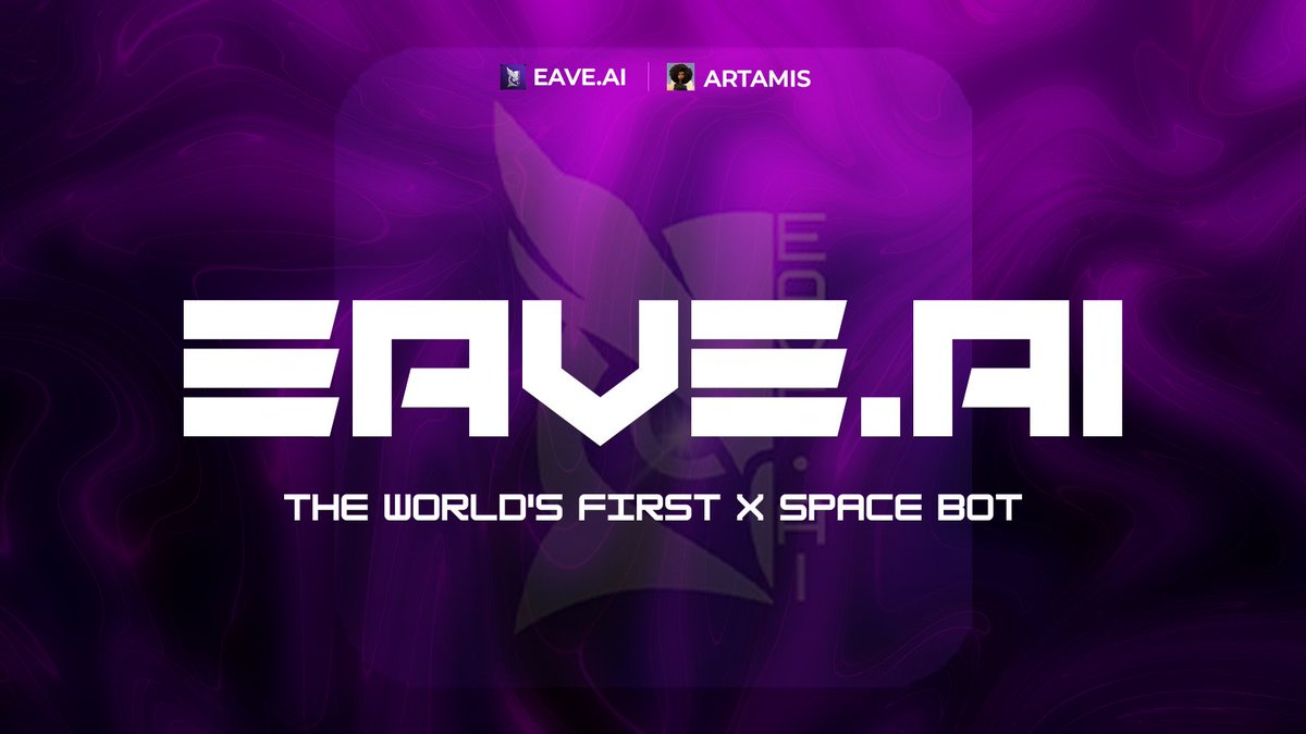 Arthamise's tweet photo. Twitter spaces are flooded with alpha calls! But what happens when 20 spaces are live at once?

The human brain can't handle that much information at once. Imagine a tool that listens to all those spaces, breaks down the info, and delivers key insights to you.

A 🧵on @EaveAI. https://t.co/iF5hf4yY0g