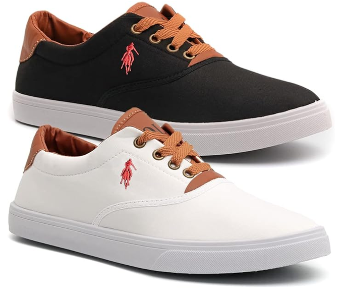 Kit 2 pares Tenis Masculino Sapatenis Polo Up