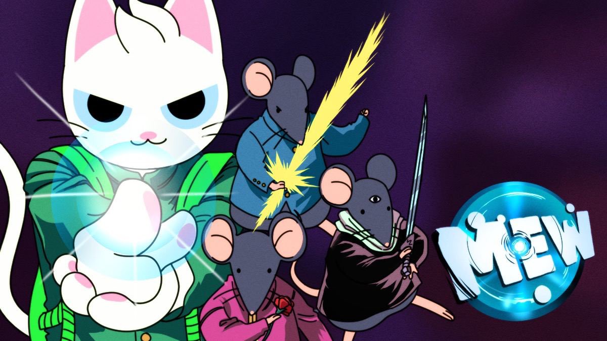mew's tweet photo. i’ll do whatever it takes to protect those i care about… 🐀 

there’s only one real law of the dark tournament… the strongest prevails… 👻 

📍🐕🌎✨ $mew https://t.co/grjPgiqXgj