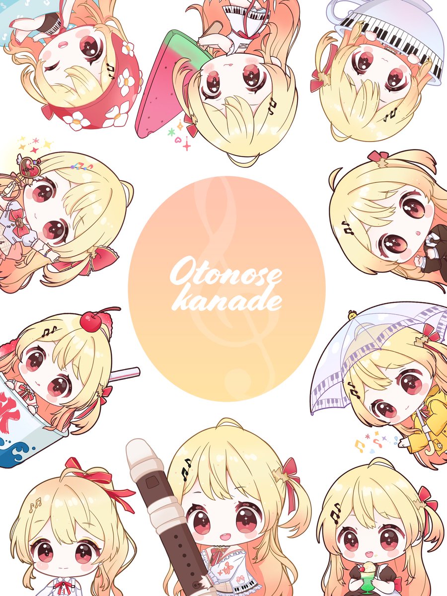 cham_illust's tweet image. 🎹✨💛 奏ちゃん🫧
#Artnose