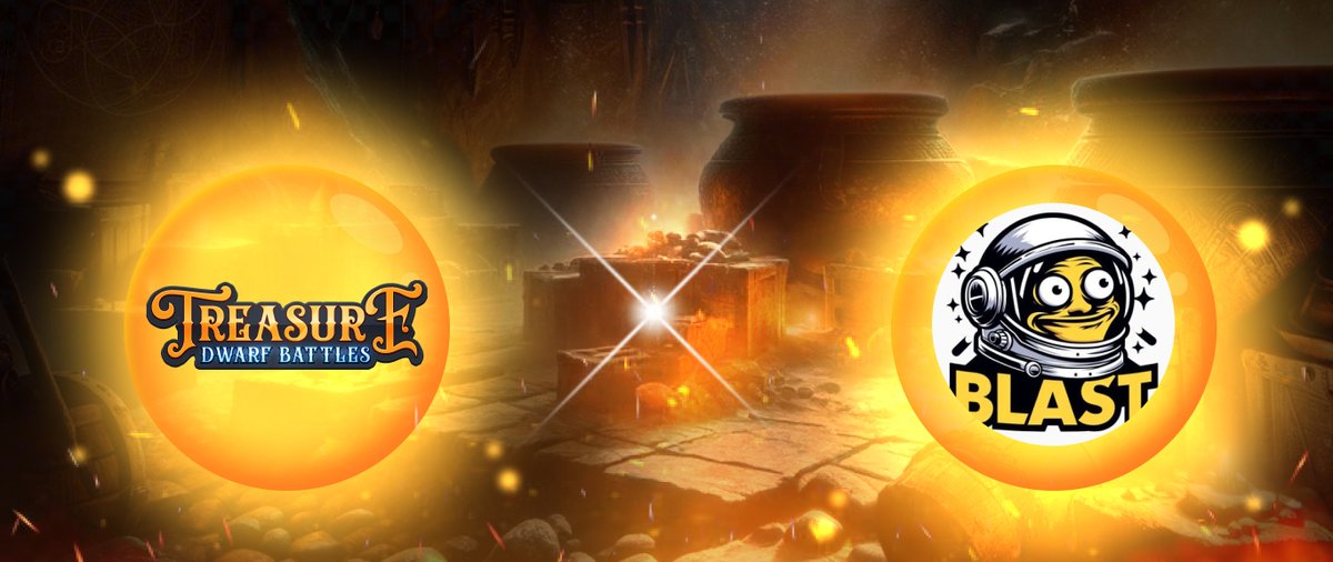 Treasure Dwarf Battles (@dwarfbattles) on Twitter photo 🚀 Blastronaut & Treasure Dwarf Battles Collaboration! 🤩
Dive into the cosmos with @Blastronaut_eth and <a href="/DwarfBattles/">Treasure Dwarf Battles</a>! As we gear up for the upcoming beta of Treasure Dwarf Battles, let's blast off into a giveaway-adventure where stars align, bringing our communities together 🚀 Blastronaut & Treasure Dwarf Battles Collaboration! 🤩
Dive into the cosmos with @Blastronaut_eth and <a href="/DwarfBattles/">Treasure Dwarf Battles</a>! As we gear up for the upcoming beta of Treasure Dwarf Battles, let's blast off into a giveaway-adventure where stars align, bringing our communities together
