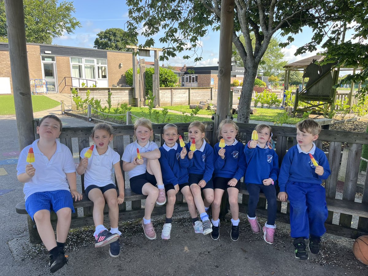 We enjoyed a tasty treat from Mrs Benson 😋