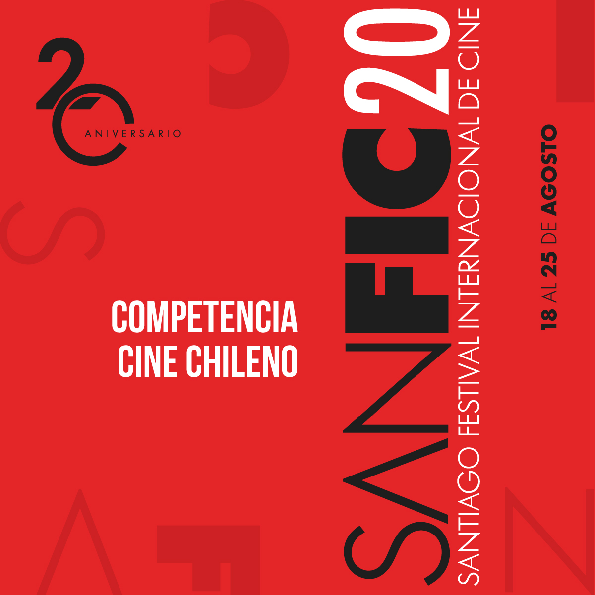 sanfic's tweet photo. Conoce los 10 largometrajes que serán parte de la Competencia #CineChileno, sección que se ha convertido en una de las más relevantes a lo largo de los 20 años de historia del #SANFIC🎬🔥
#SANFIC20
18 al 25 AGO
https://t.co/ABicrFGaql
@CorpArtes
@storyboardm_
@culturas_cl https://t.co/7fzpWDnI1K